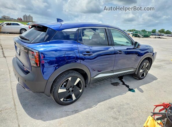 3N8AP6DA9SL442985 2025 NISSAN KICKS Blue Trasero derecho