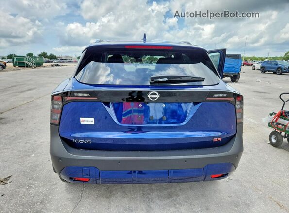 3N8AP6DA9SL442985 2025 NISSAN KICKS Blue Vista trasera