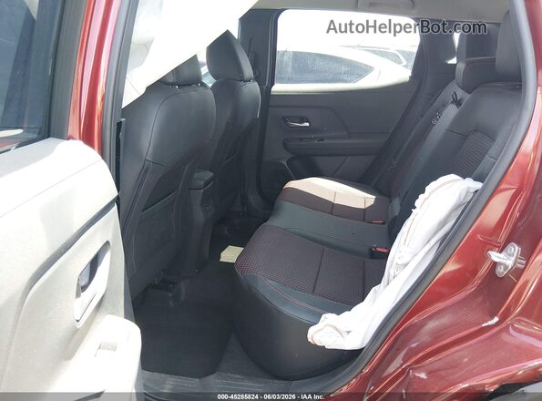 3N8AP6DAXSL407260 2025 NISSAN KICKS Red VIN sticker view