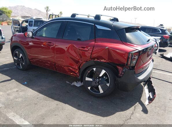 3N8AP6DAXSL407260 2025 NISSAN KICKS Red Rear left