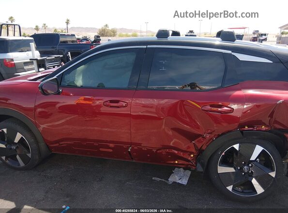 3N8AP6DAXSL407260 2025 NISSAN KICKS Red Rear interior view
