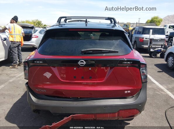 3N8AP6DAXSL407260 2025 NISSAN KICKS Red 