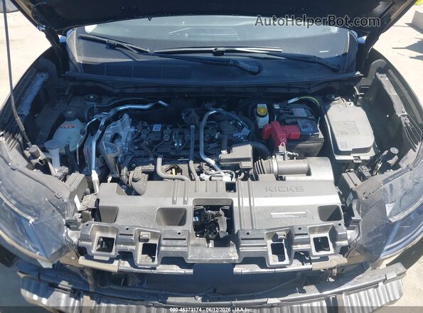 3N8AP6DAXSL419084 2025 NISSAN KICKS Black Вид ззаду