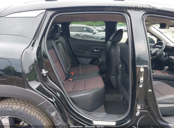 3N8AP6DB4SL312914 2025 NISSAN KICKS Black Widok naklejki z numerem VIN