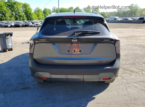 3N8AP6DB5SL431393 2025 NISSAN KICKS Charcoal Vista trasera
