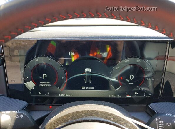3N8AP6DB5SL431393 2025 NISSAN KICKS Charcoal Vista del cuadro de instrumentos