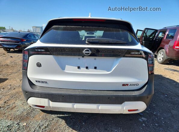 3N8AP6DB8SL391567 2025 NISSAN KICKS White Rear view