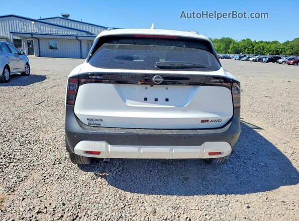 3N8AP6DB9SL345276 2025 NISSAN KICKS White Widok z tyłu