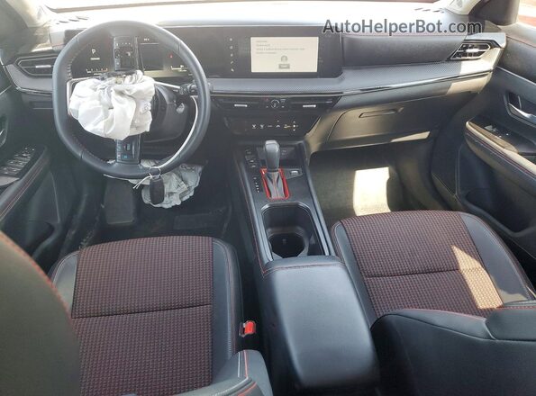 3N8AP6DB9SL345276 2025 NISSAN KICKS White Widok deski rozdzielczej