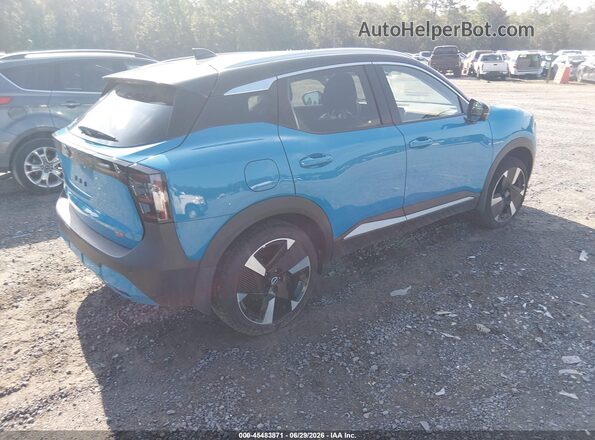 3N8AP6DC6SL348645 2025 NISSAN KICKS Blue Trasero derecho