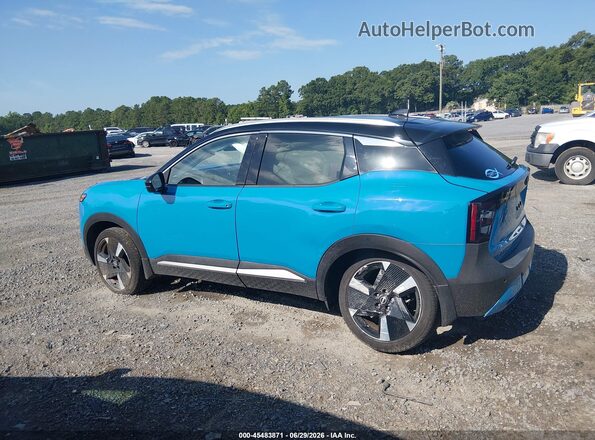 3N8AP6DC6SL348645 2025 NISSAN KICKS Blue Vista interior de 360 grados