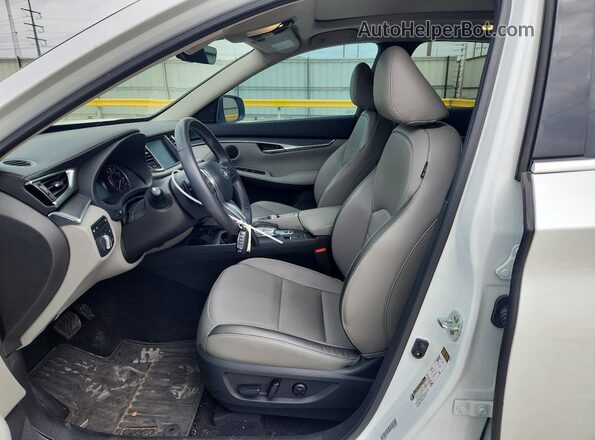 3PCAJ5BA0RF114292 2024 INFINITI QX50 White Вид салону спереду