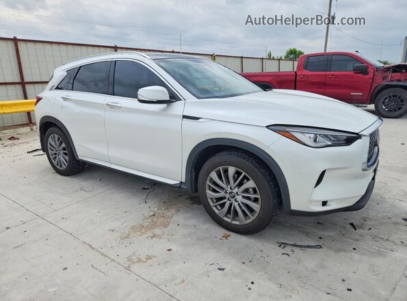 3PCAJ5BA0RF114292 2024 INFINITI QX50 White Передня права чверть