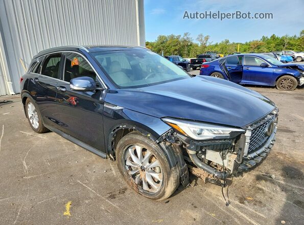 3PCAJ5BA2MF108213 2021 INFINITI QX50 Синий 