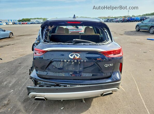 3PCAJ5BA2MF108213 2021 INFINITI QX50 Синий 