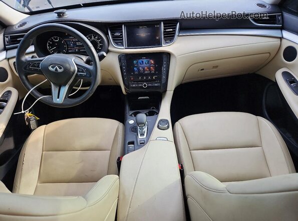 3PCAJ5BA2MF108213 2021 INFINITI QX50 Синий 