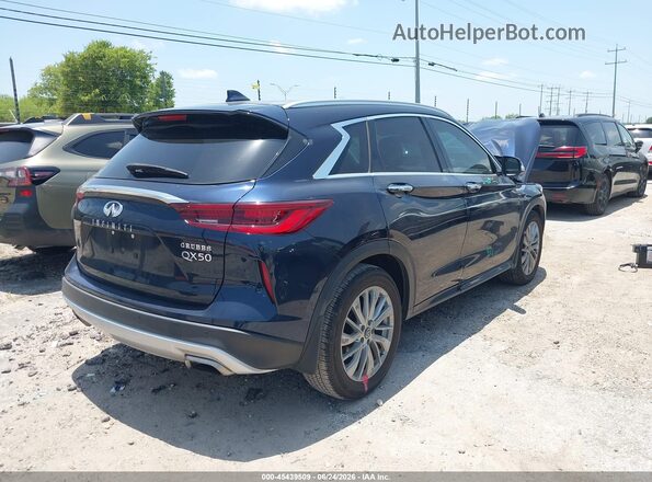 3PCAJ5BA2RF106954 2024 INFINITI QX50 Dark Blue Հետևի աջ