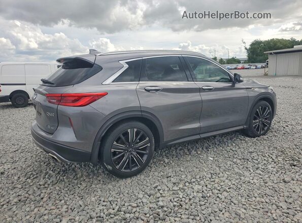 3PCAJ5BA3MF102596 2021 INFINITI QX50 Серый Задняя правая четверть