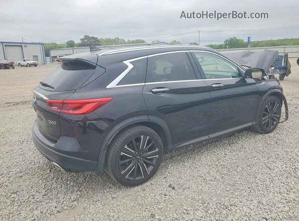 3PCAJ5BA3MF124761 2021 INFINITI QX50 Black უკანა მარჯვენა
