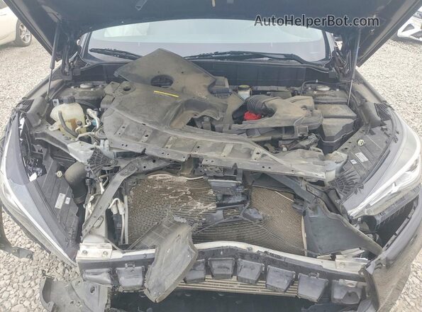 3PCAJ5BA3MF124761 2021 INFINITI QX50 Black ძრავის განყოფილების ხედი