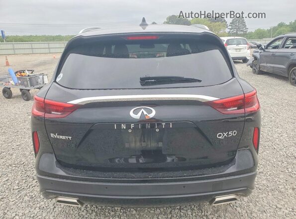 3PCAJ5BA3MF124761 2021 INFINITI QX50 Black უკანა ხედი