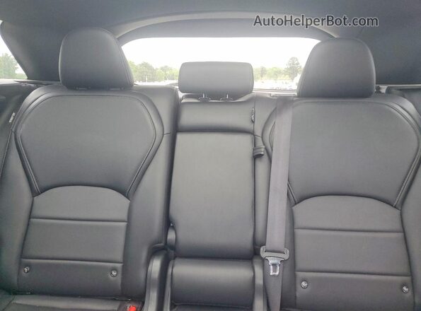 3PCAJ5BA3MF124761 2021 INFINITI QX50 Black უკანა სავარძლების ხედი