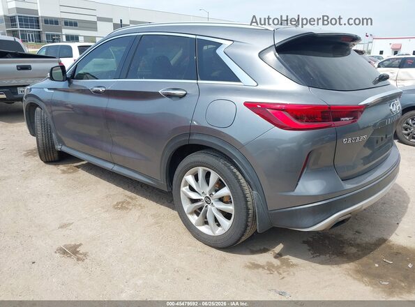 3PCAJ5BA4MF112408 2021 INFINITI QX50 Gray Trasero izquierdo