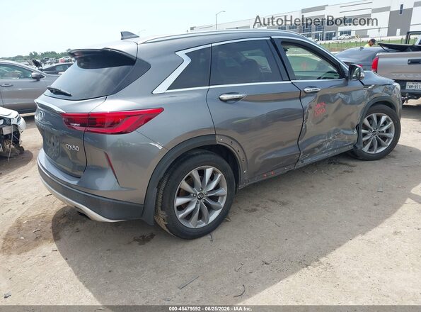 3PCAJ5BA4MF112408 2021 INFINITI QX50 Gray Trasero derecho