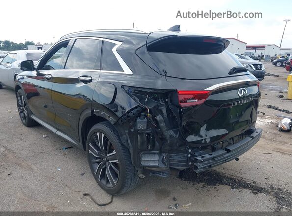 3PCAJ5BA4MF122985 2021 INFINITI QX50 Черный Задняя левая четверть