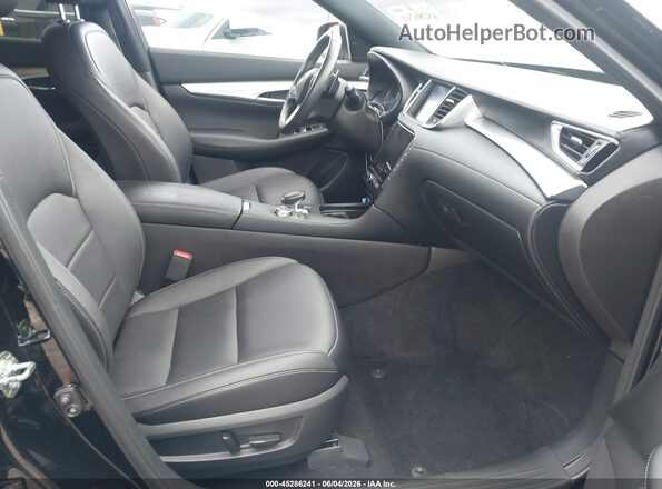 3PCAJ5BA4MF122985 2021 INFINITI QX50 Черный Вид салона спереди