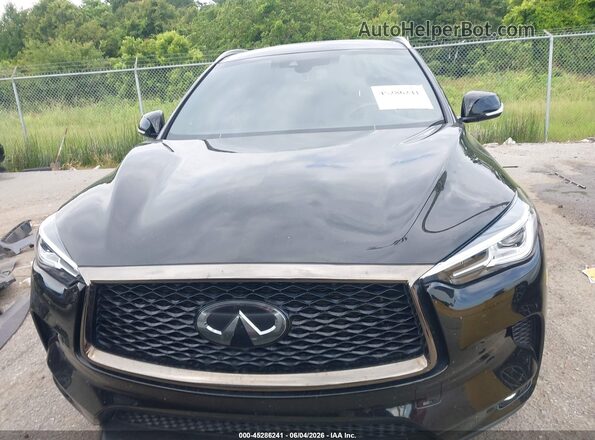 3PCAJ5BA4MF122985 2021 INFINITI QX50 Черный Вид задней части салона