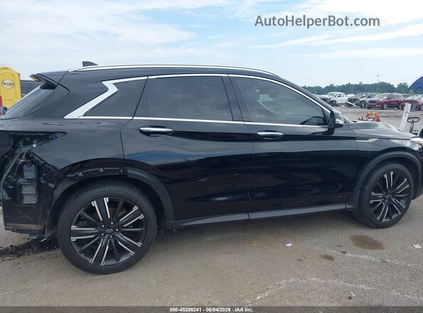 3PCAJ5BA4MF122985 2021 INFINITI QX50 Черный Панорамный вид салона 360°