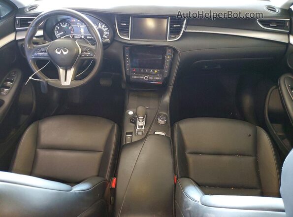 3PCAJ5BA4MF126566 2021 INFINITI QX50 Gray Вид панелі приладів