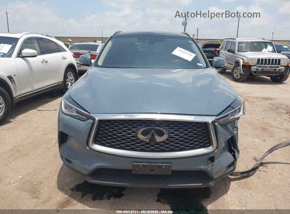 3PCAJ5BA4RF101917 2024 INFINITI QX50 Light Blue Вид щитка приладів