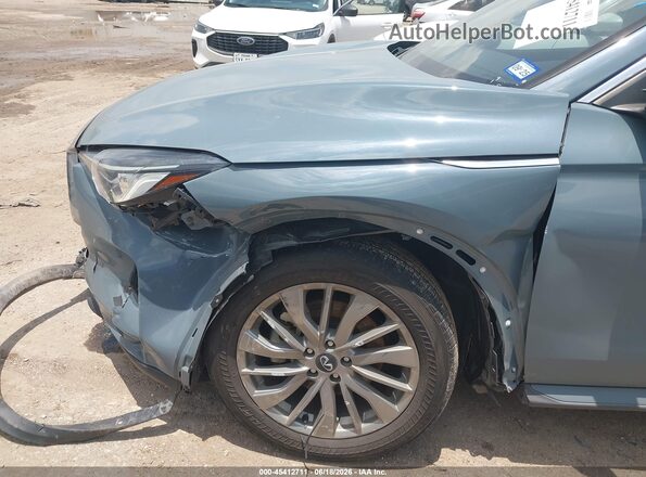 3PCAJ5BA4RF101917 2024 INFINITI QX50 Light Blue Вид спереду