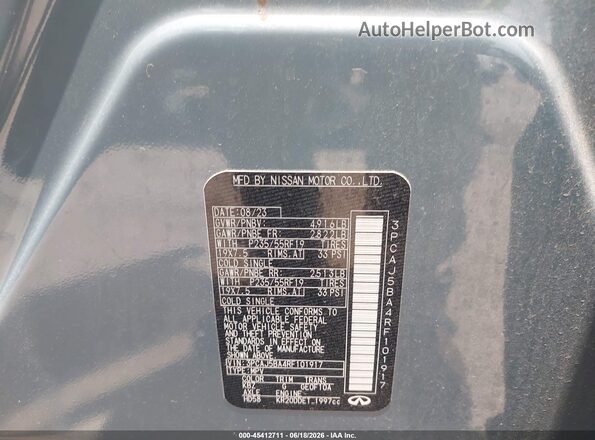 3PCAJ5BA4RF101917 2024 INFINITI QX50 Light Blue Вид підкапотного простору