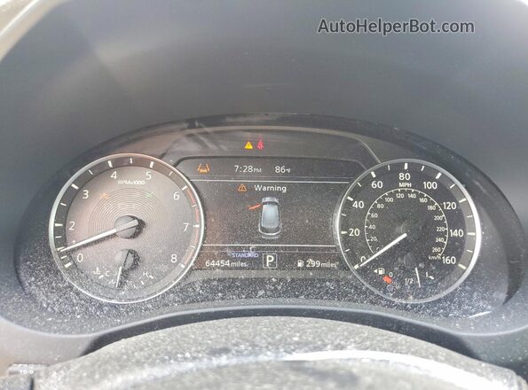 3PCAJ5BA5MF103362 2021 INFINITI QX50 Черный Вид щитка приборов