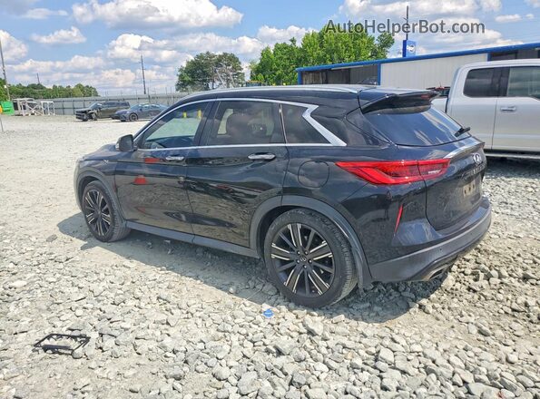 3PCAJ5BA5MF103362 2021 INFINITI QX50 Черный Задняя левая четверть
