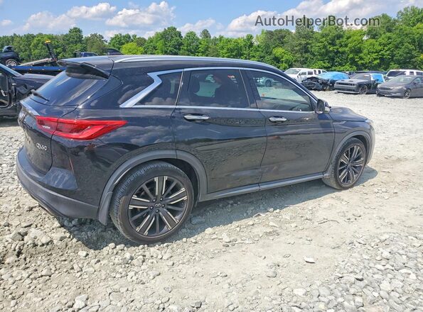 3PCAJ5BA5MF103362 2021 INFINITI QX50 Черный Задняя правая четверть