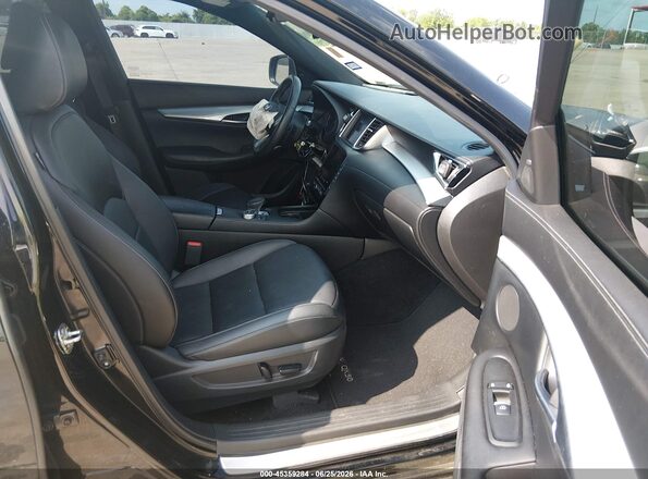 3PCAJ5BA6MF102933 2021 INFINITI QX50 Black Вид салону спереду