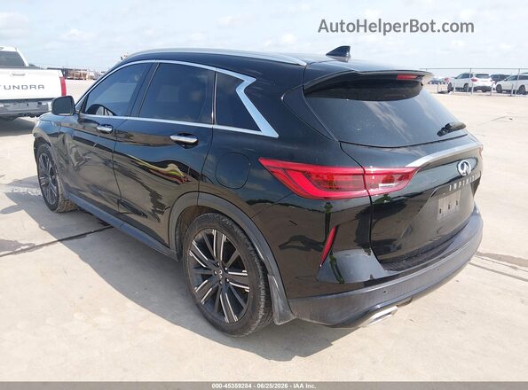 3PCAJ5BA6MF102933 2021 INFINITI QX50 Black Задня ліва чверть