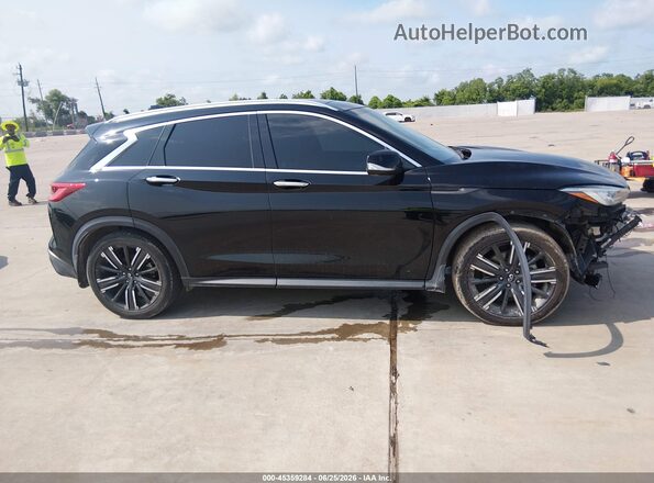 3PCAJ5BA6MF102933 2021 INFINITI QX50 Black Вид задньої частини салону