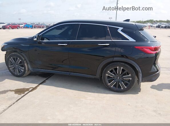 3PCAJ5BA6MF102933 2021 INFINITI QX50 Black Панорамний вид салону 360°