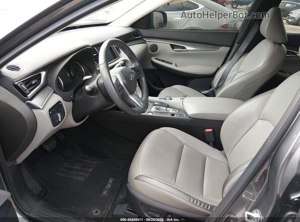 3PCAJ5BA6PF119929 2023 INFINITI QX50 Серый Вид салона спереди