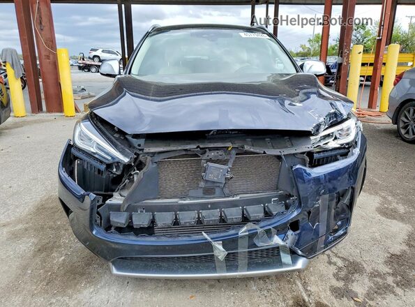 3PCAJ5BA8MF106921 2021 INFINITI QX50 Blue Front view