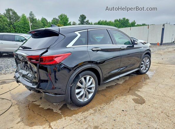 3PCAJ5BA9MF112517 2021 INFINITI QX50 Black უკანა მარჯვენა