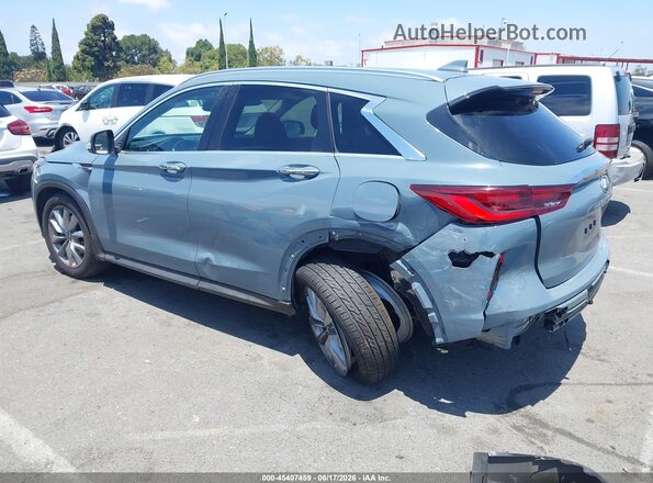3PCAJ5BA9NF107738 2022 INFINITI QX50 Blue Задня ліва чверть
