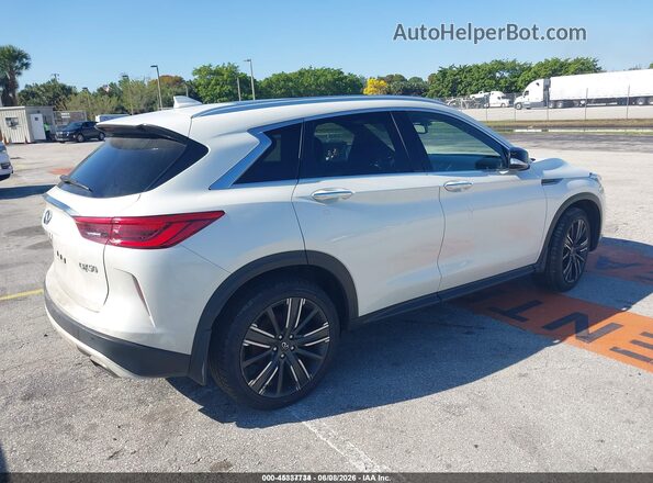 3PCAJ5BB0MF120613 2021 INFINITI QX50 White Trasero derecho