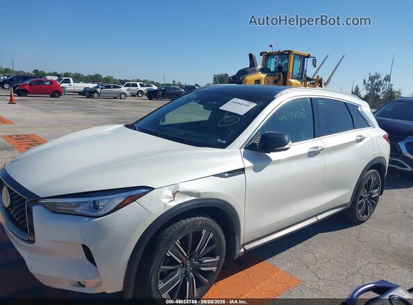 3PCAJ5BB0MF120613 2021 INFINITI QX50 White 