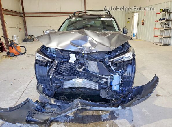 3PCAJ5BB0MF120675 2021 INFINITI QX50 Серый Вид спереди